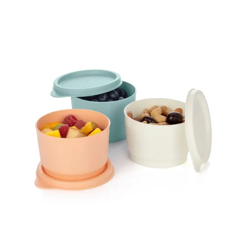 Tupperware 3’lü Atıştırmalık Kaplar 120 ml