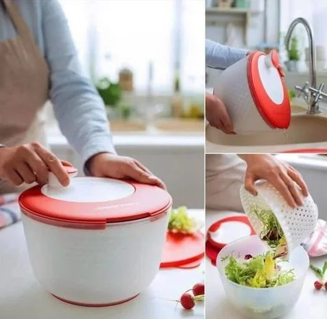 Tupperware Modern Salata Kurutucu – 3.9 L Kompakt Tasarım
