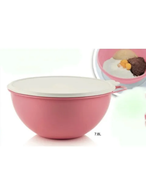 Tupperware Mikser Kabım 7.8L Toz Pembe