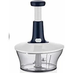 Vip Ahmet Üçgen Basmalı Rondo Mavi 1500 ml - Manuel Doğrayıcı