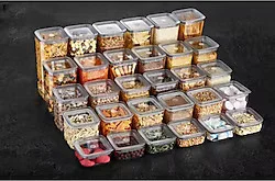 Vip Ahmet Güneş Kare Saklama Kabı 3 lü set