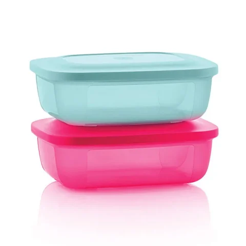 Tupperware Buzdolabı Kabı 2'li – Pratik ve Sağlıklı Saklama Çözümü
