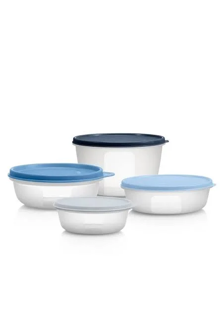 Tupperware şeffaf ss bowl mucize şeker saklama kabı 4 lü Set