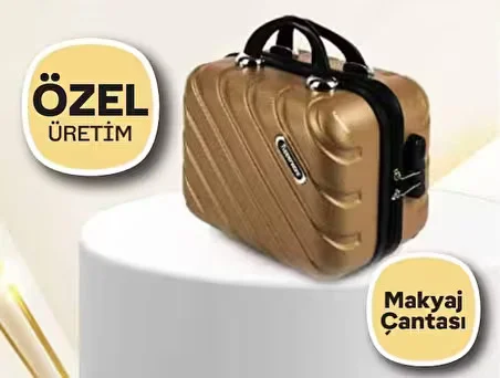 Tupperware Seyahat Makyaj Çantası El Bavulu – Şık ve Pratik Seyahat Arkadaşınız